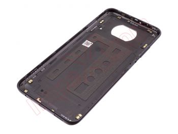 tapa de Batería service pack negra "nightfall black" para Xiaomi Redmi Note 9t 5g, m2007j22g, j22